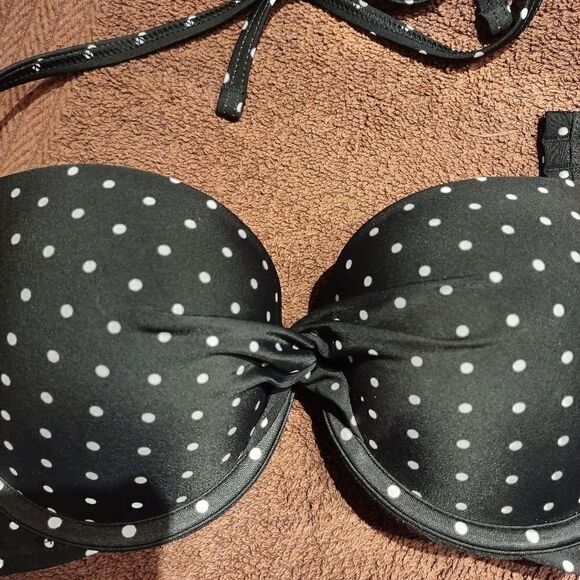 Polka Dot Swim Top  - Picture 6 of 6